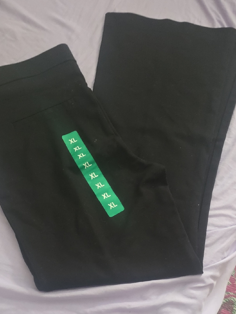 Black Women's Pull-On Pants - Comfortable Everyday Wear